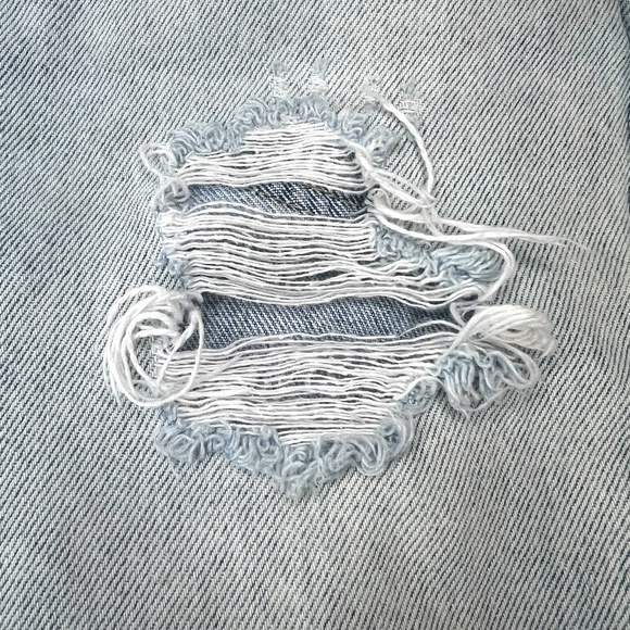 BDG Urban‎ Outfitters Distressed Bootcut Jeans Size 25 Grunge Edgy Capsule Blue - Picture 10 of 13